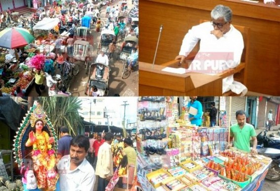 No ‘Better Days’ in Left Front regime: Tripura again welcoming ‘Goddess of Wealth’ with cut-price budget : Poor income, huge unemployment, low pay-scale, price-hikes hit 2016’s Festive-Season No ‘Better Days’ in Left Front regime: Tripura again welcoming ‘Goddess of Wealth’ with cut-price budget : Poor income, huge unemployment, low pay-scale, price-hikes hit 2016’s Festive-Season